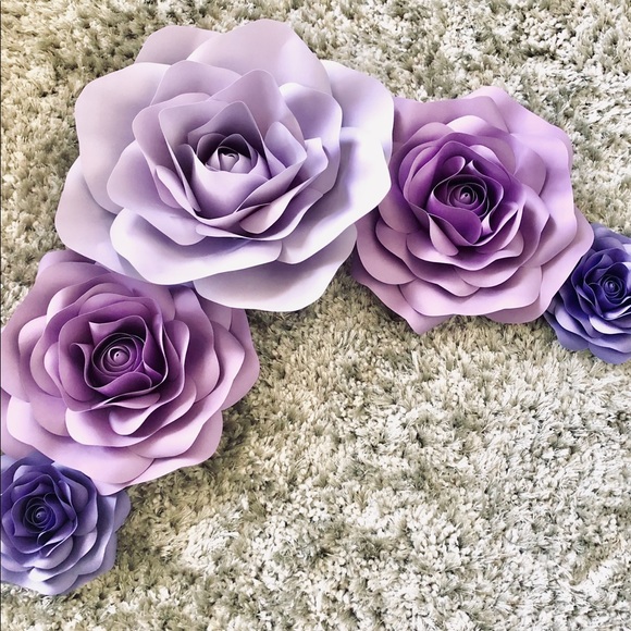 Paper Flower Set - Picture 2 of 6